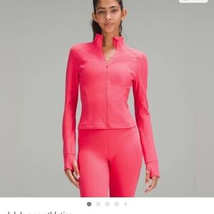lululemon athletica Vibrant Pink Jacket